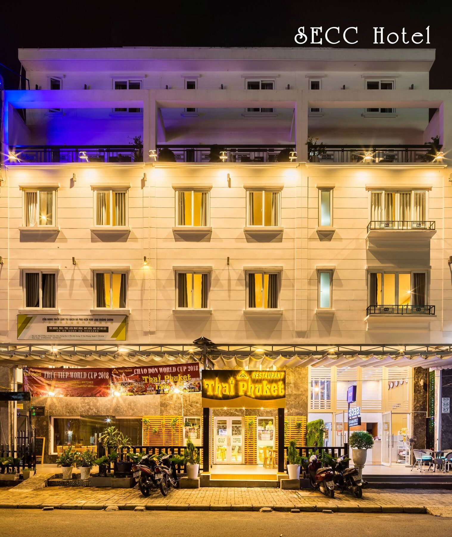 Secc Hotel 2 Хошимин Экстерьер фото